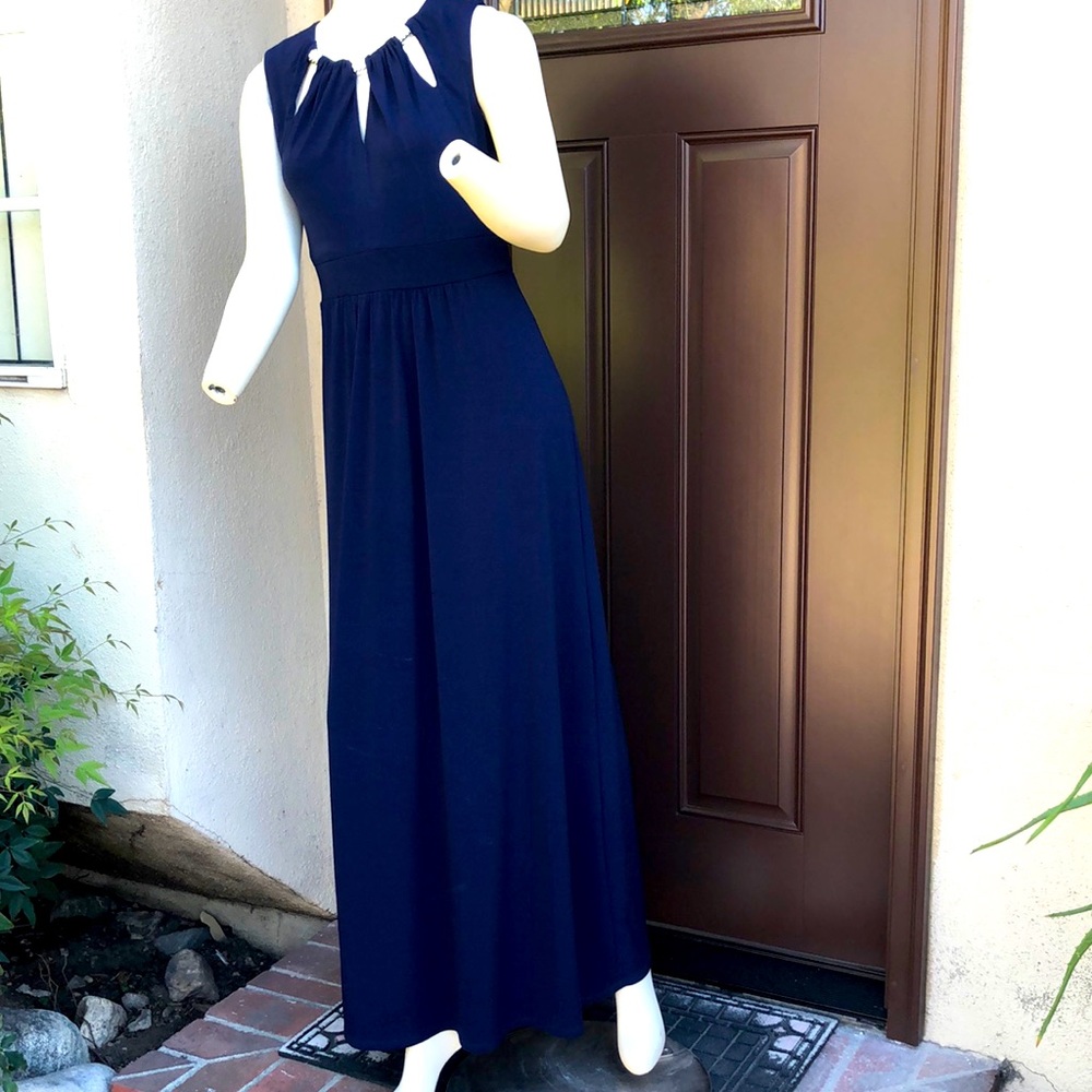 Karin Stevens Navy Blue formal dress